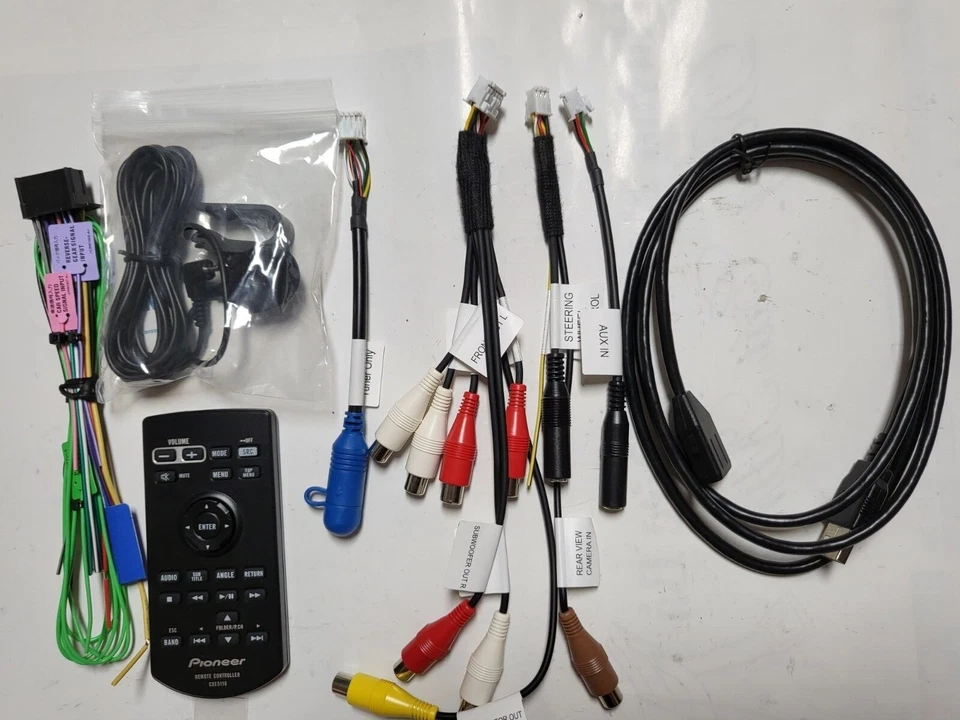 NEW PIONEER GENIUNE ORIGINAL BUNDLE CABLES DMH-1770NEX DMH-1700NEX DMH-160BT - Image 1 of 1