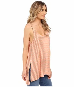 VOLCOM STRIPE TEE TANK TOP CAMI TEE SMALL code S205 RP$35 NWT - Picture 1 of 2