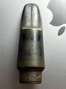 Vintage Brilhart hard rubber Alto saxophone mouthpiece Excellent - Picture 1 of 6