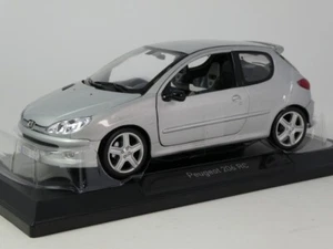 NOREV Peugeot 206 RC Aluminio Plata 2003 1/18 184726 - Imagen 1 de 5