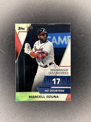 2021 Topps - Significant Statistics Marcell Ozuna #SS-15 - Image 1 of 2