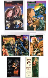 BEAUTY AND THE BEAST #1-5 INNOVATION 1993 #1 FIRMADO + 2 PRESTIGIO CASI NUEVO LOTE DE 7 NÚMEROS - Imagen 1 de 14