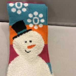 Zapato de calcetín de punta acurrucada talla M/L muñeco de nieve - Imagen 1 de 15