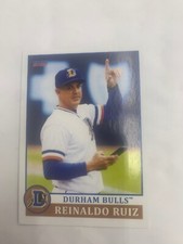 Reinaldo Ruiz Card 2023 Durham Bulls Team Card