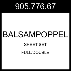 IKEA BALSAMPOPPEL Sheet Set White Full/Double 905.776.67 - Picture 1 of 1