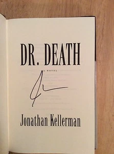 SIGNIERT von Jonathan Kellerman - Dr. Death HC Buch. + Bild - Bild 1 von 8
