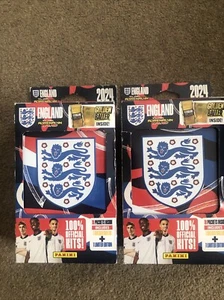 Panini Adrenalyn XL England 2024 !!! 2 Classic Mega Tins New Sealed Full - Picture 1 of 2