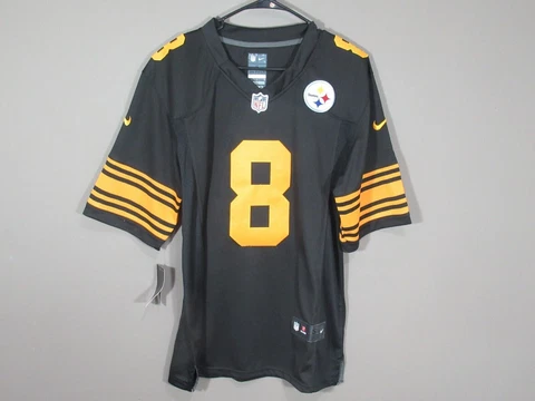 Kenny Pickett #8 Pittsburgh Steelers Men's onField Jersey Alternate Cover