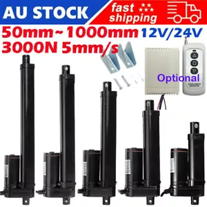 IP65 Waterproof Heavy Duty Linear Actuator Motor 3000N DC 12V / 24V 50mm~1000mm - Picture 1 of 45