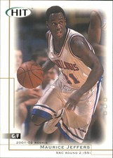 2001 SAGE HIT Basketball #7 Maurice Jeffers