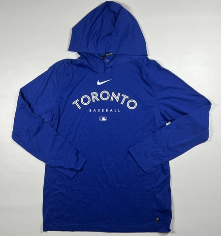 Nike Tri-Blend Toronto Blue Jays Lightweight Hoodie Size Medium New Cover