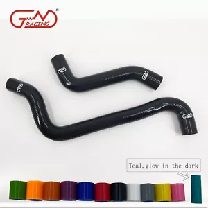 Fit 2001-2005 Dodge Neon SRT-4 SRT4 2.0L & 2.4L Silicone Radiator Hose Kit Black - Picture 1 of 13