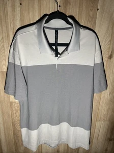 Camisa polo gris piqué Tech 2XL de Lululemon para hombre - Imagen 1 de 7