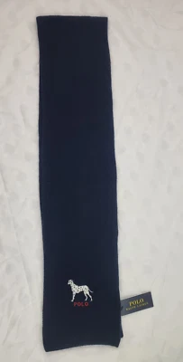 Polo Ralph Lauren Para Hombre Bordado Dálmata Perro Bufanda Azul Marino Talla Única PC0388-433 Foto 1 de 4