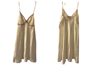 Apt 9 Intimates Babydoll Nightgown Tie Back Pink Lace Short Slip Coquette Size S - Picture 1 of 8