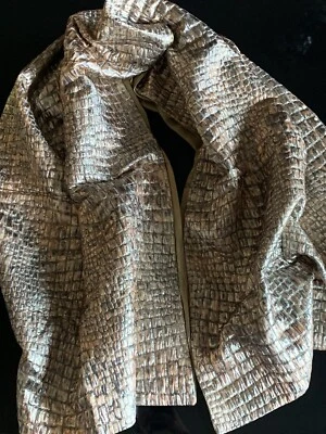 DOLCE & GABBANA D&G Patrón Multicolor Nylon Bufanda Envoltura 200cm x 65cm NUEVO Foto 1 de 4