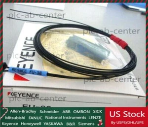 KEYENCE FU-38 Fiber Optic Sensor NewKD US Free TAX - Picture 1 of 7