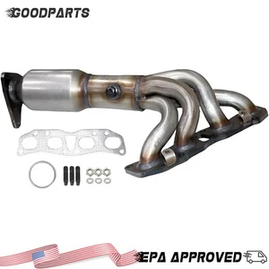 Convertidores catalíticos colector para Nissan Frontier Suzuki Equator 2005-2019 2,5 L - Imagen 1 de 11