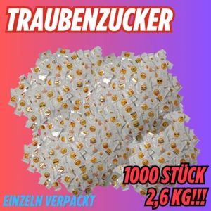 1000x Traubenzucker Bonbons – Gute Laune garantiert! 😋 Toll zum mitnehmen! - Bild 1 von 8