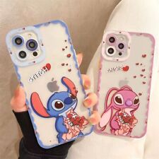 For iPhone Samsung Cute Cartoon Hot Clear Phone Case Cover Back Lover Popular