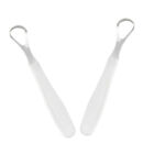  3 PCS Tongue Scraper Cleaner Cleaning Brush Metallic Mouth Healthy Tool