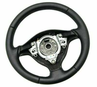 Leather steering wheel steering wheel VW Golf IV 4 1997-2006 year of manufacture new leather cover new upholstery - Image 1 of 4