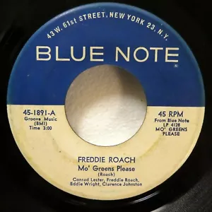 FREDDIE ROACH 45 Blues im Vorzimmer / Mo Greens Please VAN GELDER JF 598 - Bild 1 von 2