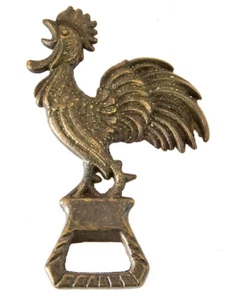 APRIBOTTIGLIE in ottone brunito GALLO - Bild 1 von 1