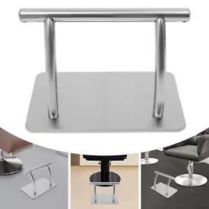 Friseurfußstütze Edelstahl Friseurstuhl Fußstütze Friseur Fußraste Pedal NEU - Bild 1 von 14