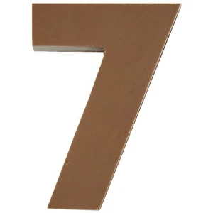 Philadelphia Candies Solid Milk Chocolate Number 7 (Seven), 1.75 Ounce Gift - Picture 1 of 1