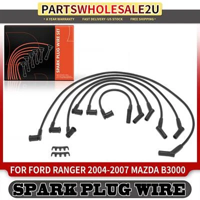 Juego de 6 cables de bujía para Ford Ranger 2004-2007 Mazda B3000 2006-2008 V6 3,0 L Foto 1 de 4