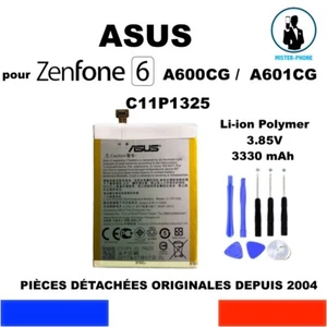 BATTERIE ORIGINALE ASUS C11P1325 OEM 3330mAh ZENFONE 6 A600CG A601CG 12Wh 3,8V - Photo 1 sur 10