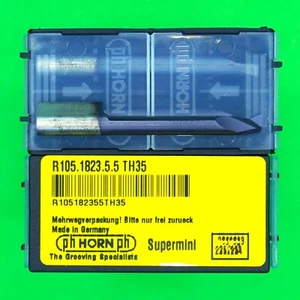 HORN R105.1823.5.5  TH35  Wendeschneidplatten 2 Stück NEU - Picture 1 of 16