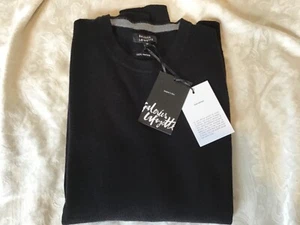 PULLOVER 100% MERINOS WOOL MERINO SCHWARZ GR. M GALERIES LAFAYETTE - Bild 1 von 7