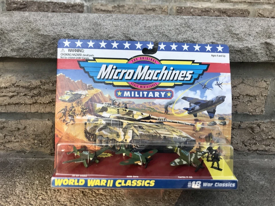Micro Machines World War II Classics #18 Vintage Micro Machines SEALED!! - Image 1 of 1