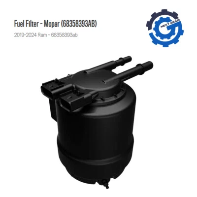 New OEM Mopar Fuel Filter For 2019-2024 Ram 2500 3500 Diesel 6.7L 68358393AB - Image 1 of 4