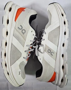 On Men's Cloudrunner Undyed-White | Flame US Size 11.5 - Picture 1 of 9