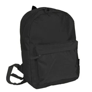BORSA ZAINO CLASSIC STYLE MEDIUM (32x15x42 CM) NERO (TM-8105-BK) - Foto 1 di 1