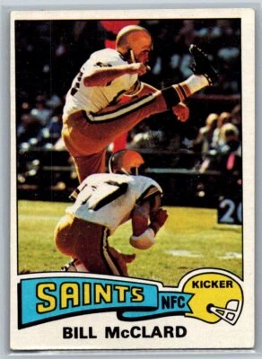 1975 Topps #382 Bill McClard - Image 1 of 2