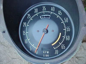 1968 Corvette Tachometer - Bild 1 von 2