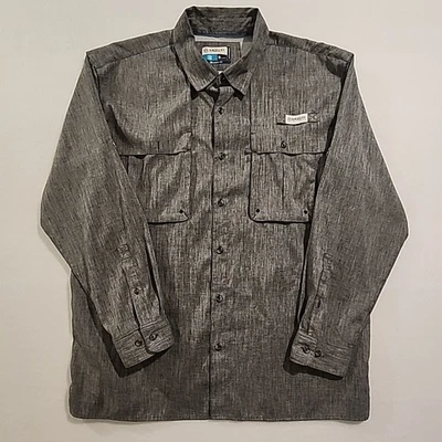 Magellan Exterior Gris Equipo de Peces Calce Relajado Manga Larga Ventilado Para Hombres Talla XL  Foto 1 de 4