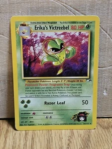 Erika's Victreebel 26/132 Gym Heroes Rare Non-Holo Pokemon Card - Picture 1 of 10