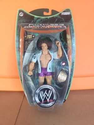 2005 Jakks WWE Ruthless Aggression Carlito Series 15 Figure With Apple & Belt - Image 1 of 4
