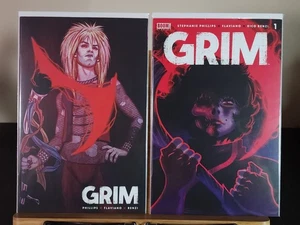 Zwei 2022 BOOM Comics GRIM #1 & #3 Jenny Frisson Variante SAUBER 9,6/NM+ - Bild 1 von 3