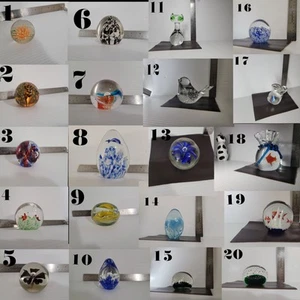 Large Hand Blown Murano Style Glass Art Eggs You Pick - Picture 1 of 1
