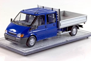 Ford Transit pianale cabina doppia 1:43 Minichamps Fordtransit - Foto 1 di 3