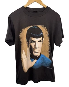 Vintage 1991 Star Trek Spock Live Long and Prosper Shirt Changes Tag Sz M RARE - Picture 1 of 7