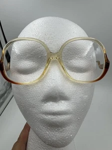 70's 80's Large Frame Eyeglasses ombre - Picture 1 of 9