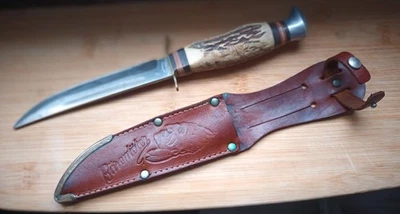 Herbertz Jagdmesser Fahrtenmesser Gürtelmesser Bärentöter Vintage 1950-1960 - Bild 1 von 4