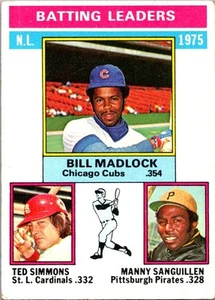 1975 NL Batting Leaders (Bill Madlock) 1976 Topps #191 - Bild 1 von 2